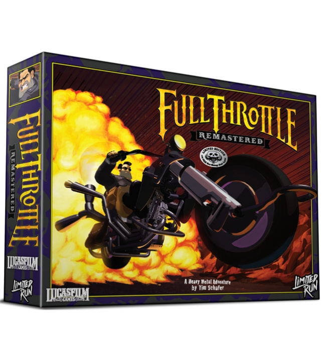 Full Throttle Remastered Collector\'s Edition (Limited Run) (Import) (PS4) in the group HOME ELECTRONICS / Game consoles & Accessories / Sony PlayStation 4 / Games at TP E-commerce Nordic AB (D09833)