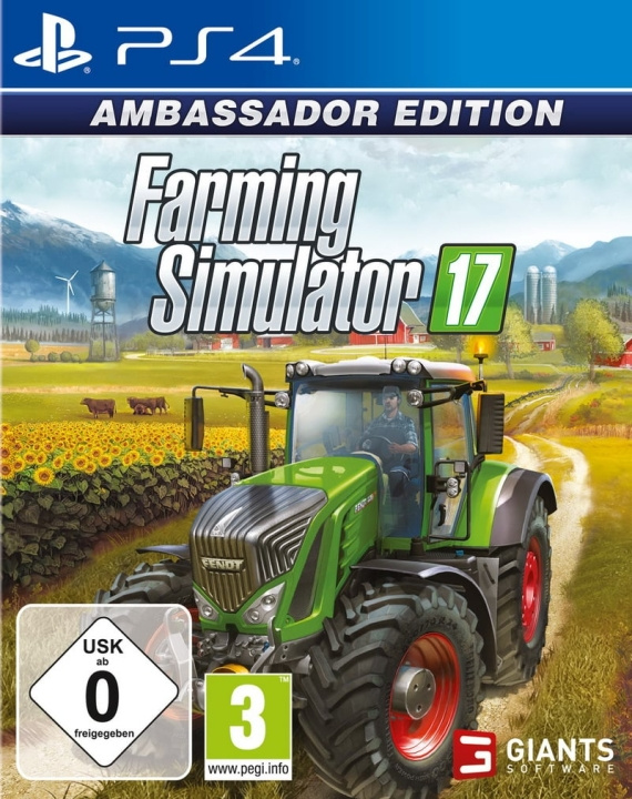 Farming Simulator 17 - Ambassador Edition (PS4) in the group HOME ELECTRONICS / Game consoles & Accessories / Sony PlayStation 4 / Games at TP E-commerce Nordic AB (D09839)