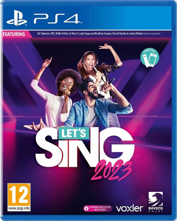 Let\'s Sing 2023 (PS4) in the group HOME ELECTRONICS / Game consoles & Accessories / Sony PlayStation 4 / Games at TP E-commerce Nordic AB (D09860)