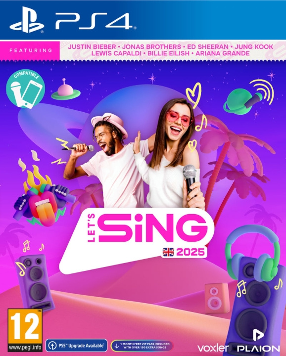 Let\'s Sing 2025 (PS4) in the group HOME ELECTRONICS / Game consoles & Accessories / Sony PlayStation 4 / Games at TP E-commerce Nordic AB (D09872)