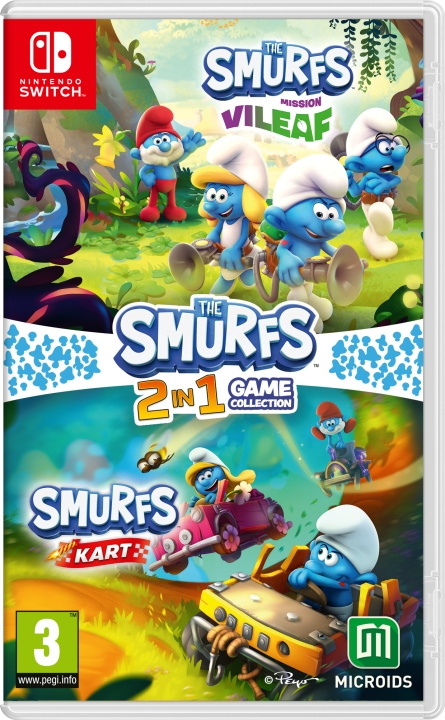 Smurfs 2 in 1 Game Collection (Switch) in the group HOME ELECTRONICS / Game consoles & Accessories / Nintendo Switch / Games at TP E-commerce Nordic AB (D09902)