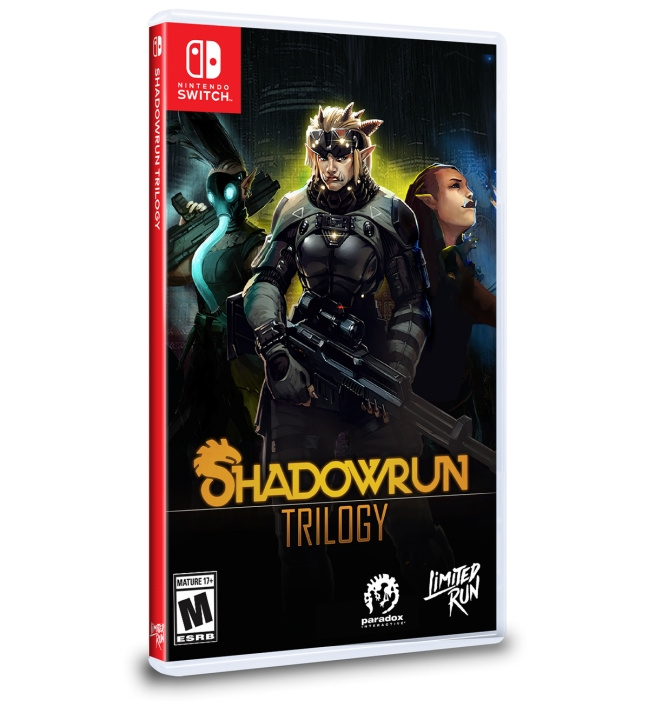 Shadowrun Trilogy (Limited Run) (Switch) in the group HOME ELECTRONICS / Game consoles & Accessories / Nintendo Switch / Games at TP E-commerce Nordic AB (D09989)