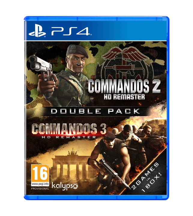 Commandos 2 + Commandos 3 HD Remaster Double Pack (PS4) in the group HOME ELECTRONICS / Game consoles & Accessories / Sony PlayStation 4 / Games at TP E-commerce Nordic AB (D10022)