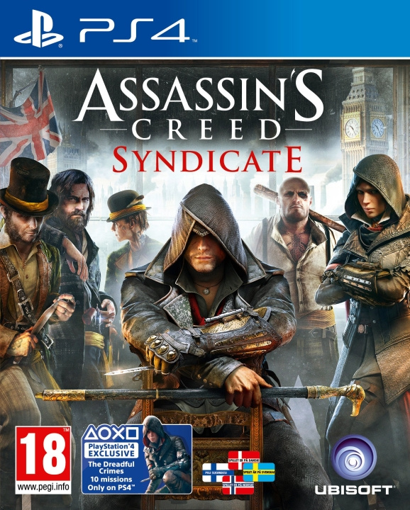 Assassin\'s Creed: Syndicate (Nordic) (PS4) in the group HOME ELECTRONICS / Game consoles & Accessories / Sony PlayStation 4 / Games at TP E-commerce Nordic AB (D10038)