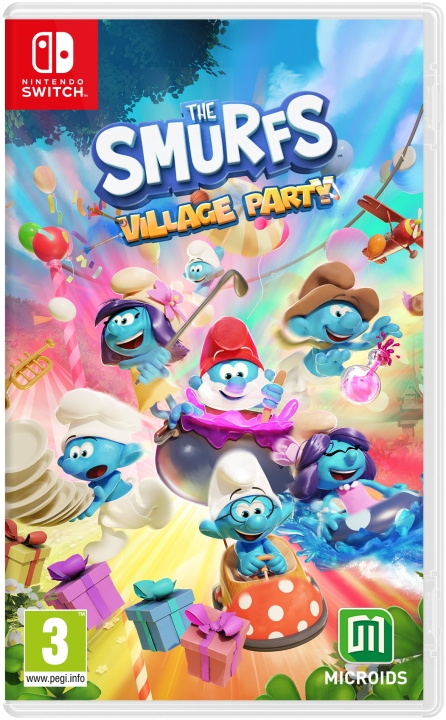 The Smurfs: Village Party (Switch) in the group HOME ELECTRONICS / Game consoles & Accessories / Nintendo Switch / Games at TP E-commerce Nordic AB (D10048)