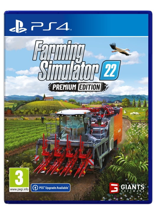 Farming Simulator 22 Premium Edition (PS4) in the group HOME ELECTRONICS / Game consoles & Accessories / Sony PlayStation 4 / Games at TP E-commerce Nordic AB (D10104)