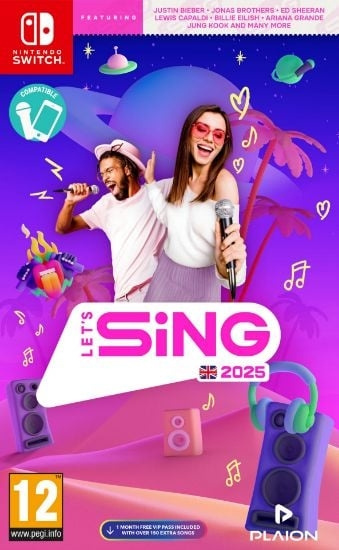 Let\'s Sing 2025 (Switch) in the group HOME ELECTRONICS / Game consoles & Accessories / Nintendo Switch / Games at TP E-commerce Nordic AB (D10106)