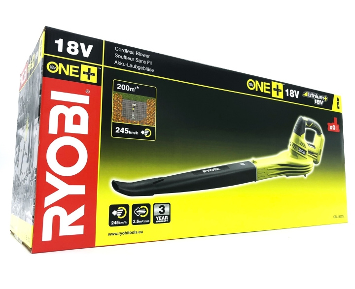 Ryobi One+ OBL1820S Leaf Blower Electric No battery in the group HOME, HOUSEHOLD & GARDEN / Garden products / Garden tools at TP E-commerce Nordic AB (D10123)