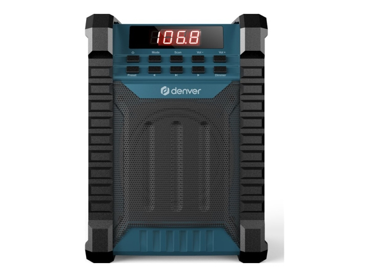 Denver WRB-60 Workplace Radio Black Blue in the group HOME ELECTRONICS / Audio & Picture / Home cinema, Hifi & Portable / Radio & Alarm clocks / Radio at TP E-commerce Nordic AB (D10137)