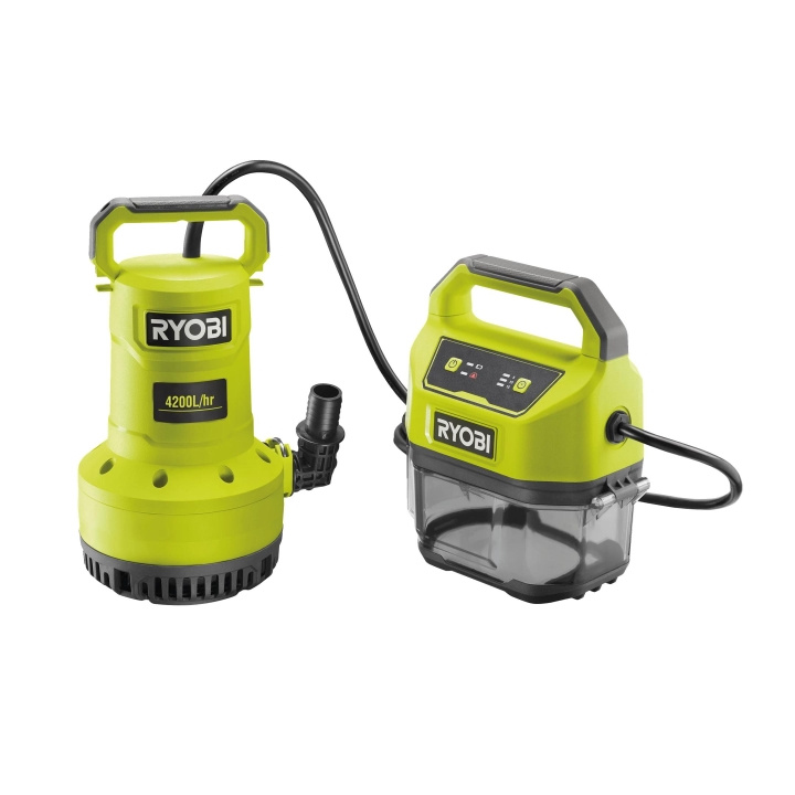 SUBMERSIBLE PUMP RYOBI RY18SPA-0 ONE+ 18V WITHOUT BATTERY in the group HOME, HOUSEHOLD & GARDEN / Tools / Other power tools at TP E-commerce Nordic AB (D10156)