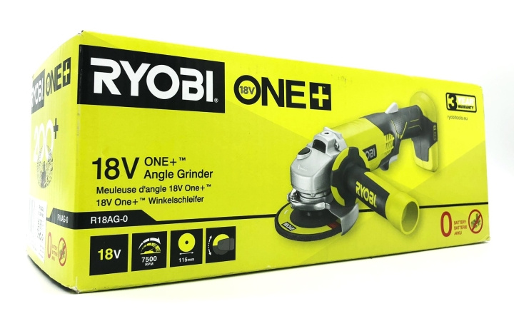 Ryobi One+ R18AG-0 Angle Grinder in the group HOME, HOUSEHOLD & GARDEN / Tools / Other power tools at TP E-commerce Nordic AB (D10163)