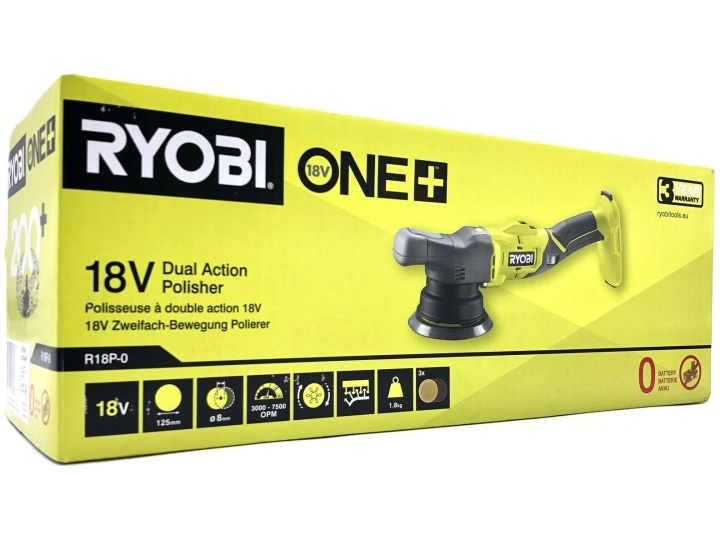 Ryobi One+ R18P-0 18V polisher without battery in the group HOME, HOUSEHOLD & GARDEN / Tools / Other power tools at TP E-commerce Nordic AB (D10164)