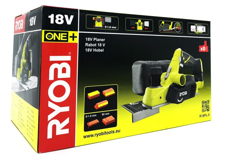 Ryobi R18PL-0 Planer No battery in the group HOME, HOUSEHOLD & GARDEN / Tools / Other power tools at TP E-commerce Nordic AB (D10179)