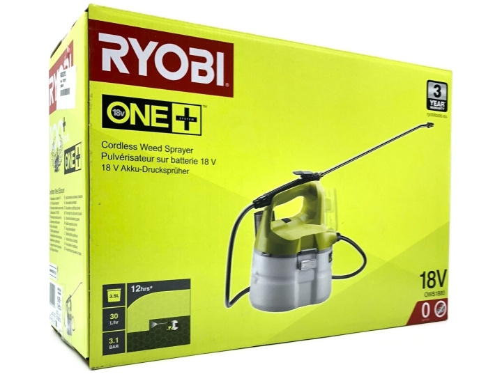 Ryobi ONE+ OWS1880 18V garden sprayer without battery in the group HOME, HOUSEHOLD & GARDEN / Garden products / Garden tools at TP E-commerce Nordic AB (D10188)