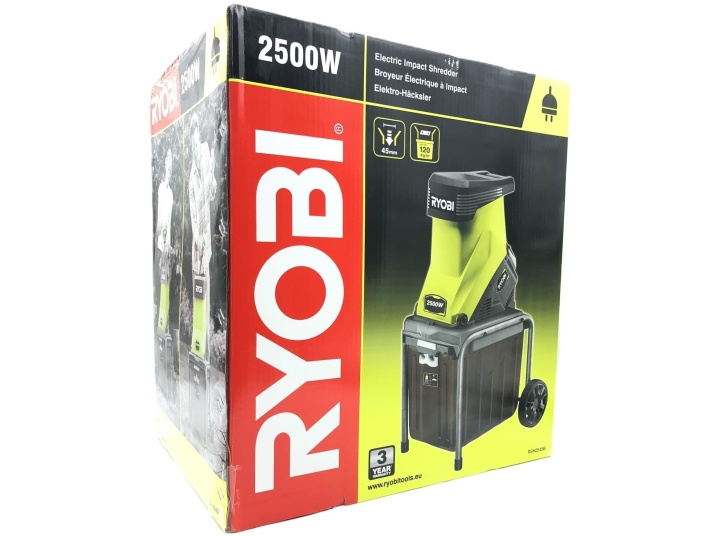 Ryobi RSH2545B compost shredder electric in the group HOME, HOUSEHOLD & GARDEN / Tools / Other power tools at TP E-commerce Nordic AB (D10189)