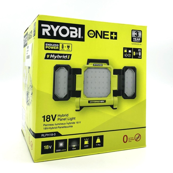 Ryobi RLPH18-0 ONE+ 18V Work Light – Solo in the group HOME, HOUSEHOLD & GARDEN / Tools / Other power tools at TP E-commerce Nordic AB (D10191)