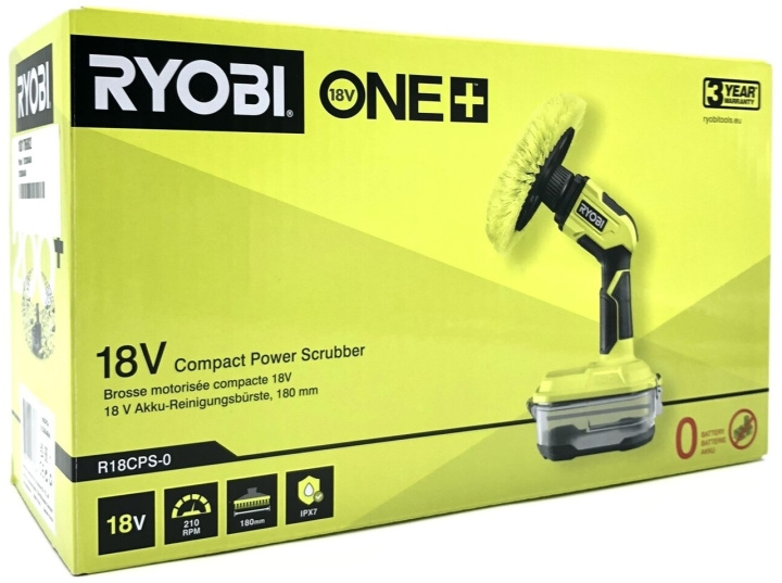 Ryobi ONE+ R18CPS-0 18V cleaning brush without battery in the group HOME, HOUSEHOLD & GARDEN / Tools / Other power tools at TP E-commerce Nordic AB (D10192)