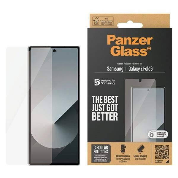 PanzerGlass Screen Protector to Galaxy Z Fold6 Classic Fit in the group SMARTPHONE & TABLETS / Phone cases / Samsung at TP E-commerce Nordic AB (D10198)