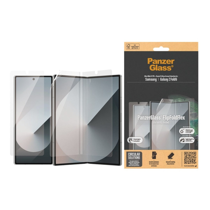 PanzerGlass Flipfoldflex Screen Protector Samsung Galaxy Z Fold6 Glass & Film in the group SMARTPHONE & TABLETS / Phone cases / Samsung at TP E-commerce Nordic AB (D10199)