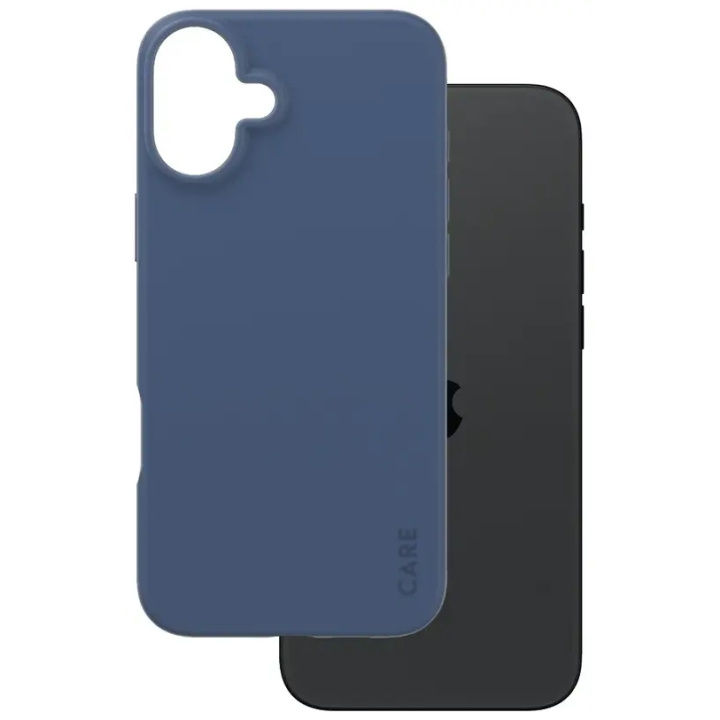 PanzerGlass CARE Fashionable case for iPhone 16 Plus Blue in the group SMARTPHONE & TABLETS / Phone cases / Apple / iPhone 16 at TP E-commerce Nordic AB (D10256)