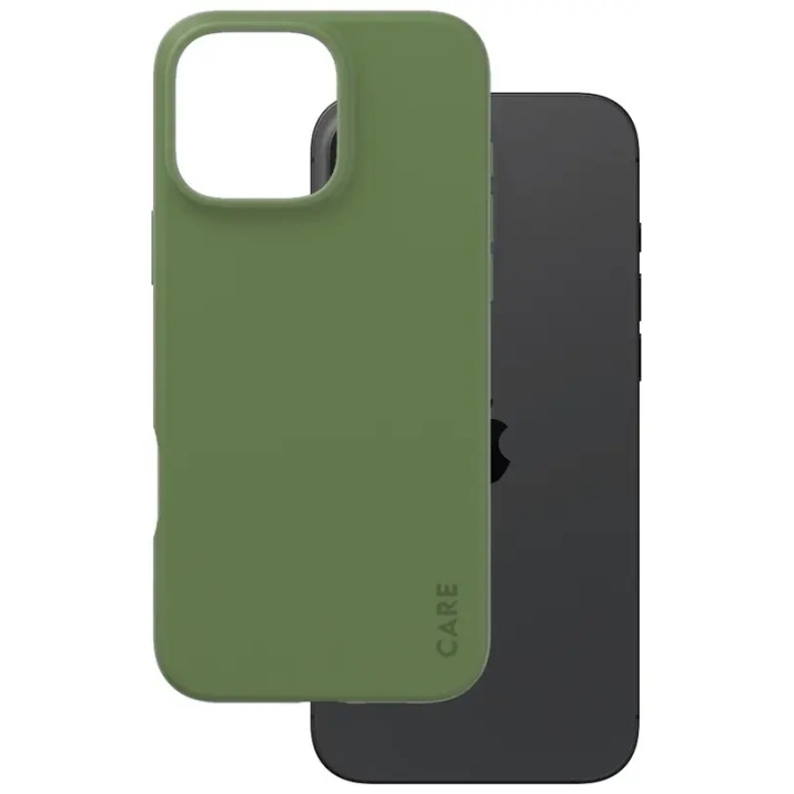 PanzerGlass CARE Fashionable Case for iPhone 16 Pro Max Green in the group SMARTPHONE & TABLETS / Phone cases / Apple / iPhone 16 at TP E-commerce Nordic AB (D10261)