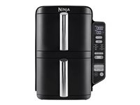 Ninja DoubleStack SL300EU Airfryer 2.47kW Black in the group HOME, HOUSEHOLD & GARDEN / Household appliances / Airfryers & Fryers at TP E-commerce Nordic AB (D10328)