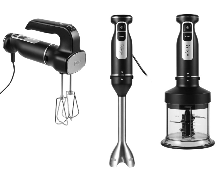 Ninja Hand blender 3 in 1 Hand blender and hand mixer 850 Watt in the group HOME, HOUSEHOLD & GARDEN / Household appliances / Food processor & Kitchen appliances / Hand blenders at TP E-commerce Nordic AB (D10368)