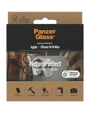 PanzerGlass Camera Protection iPhone 14/14 Plus in the group SMARTPHONE & TABLETS / Phone cases / Apple / iPhone 14 at TP E-commerce Nordic AB (D10377)