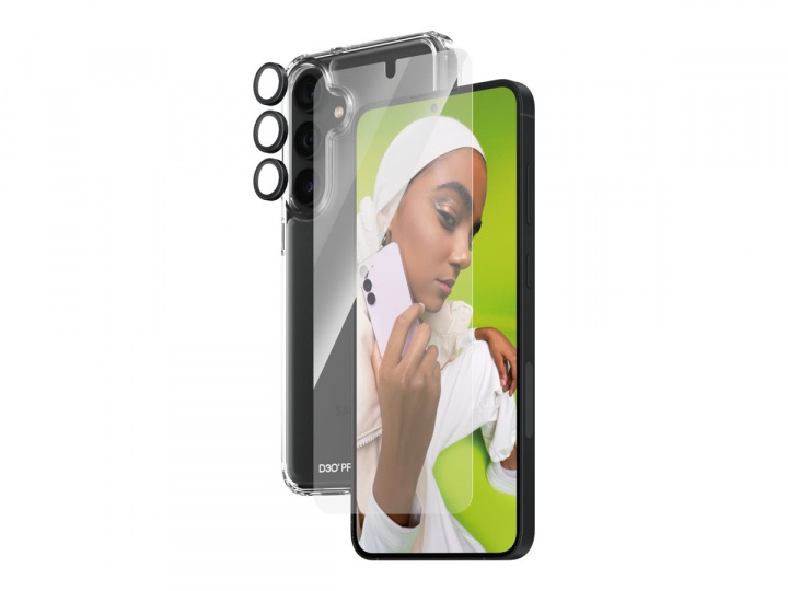 PanzerGlass Screen/Back/Lens protection Transparent Samsung Galaxy S24+ in the group SMARTPHONE & TABLETS / Phone cases / Samsung at TP E-commerce Nordic AB (D10386)