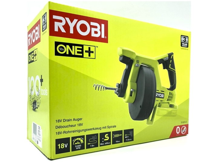 Ryobi ONE+ R18DA-0 18V Drain Cleaner No Battery in the group HOME, HOUSEHOLD & GARDEN / Tools / Other power tools at TP E-commerce Nordic AB (D10404)