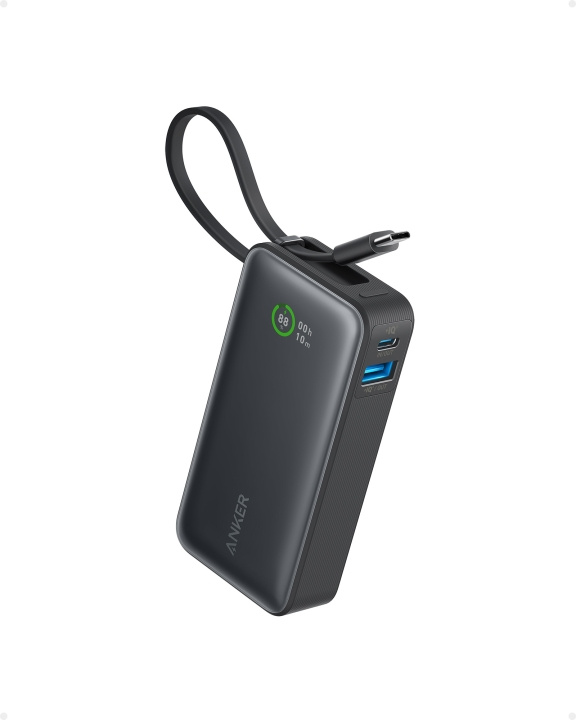 Anker A1259G11 powerbank Lithium 10000 mAh Black in the group SMARTPHONE & TABLETS / Chargers & Cables / Powerbanks at TP E-commerce Nordic AB (D10428)