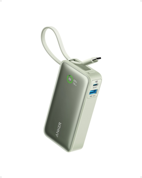 Anker A1259G61 powerbank Lithium 10000 mAh Green in the group SMARTPHONE & TABLETS / Chargers & Cables / Powerbanks at TP E-commerce Nordic AB (D10441)