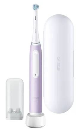 Oral B iO Series 4 Electric toothbrush, Lavender in the group BEAUTY & HEALTH / Oral care / Electric toothbrushes at TP E-commerce Nordic AB (D10480)