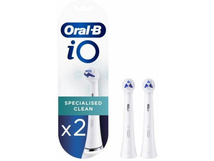 Oral B iO Specialised Clean White brush heads, 2 pcs in the group BEAUTY & HEALTH / Oral care / Accessories for electric toothbrushes at TP E-commerce Nordic AB (D10486)