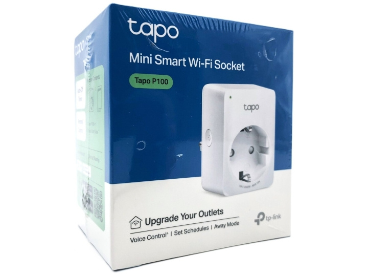 TP-Link Tapo P100 Smart Plug Wireless in the group HOME, HOUSEHOLD & GARDEN / Smart home / Smart plugs at TP E-commerce Nordic AB (D10515)