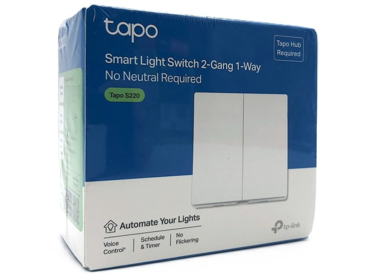 TP-Link Tapo S220 V1 Light Switch in the group HOME, HOUSEHOLD & GARDEN / Smart home / Smart home systems at TP E-commerce Nordic AB (D10517)