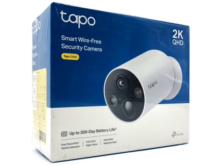 TP-Link Tapo C425 V1.6 Network Surveillance Camera Outdoor Indoor 2560 x 1440 in the group HOME, HOUSEHOLD & GARDEN / Alarm & Security / Security cameras / Digital (Network) / Indoor cameras at TP E-commerce Nordic AB (D10522)