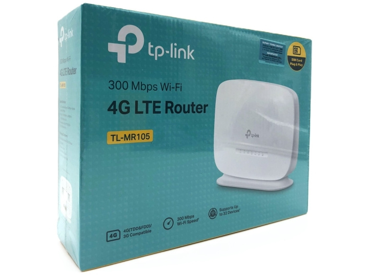 TP-Link TL-MR105 V1 Wireless Router Desktop in the group COMPUTERS & PERIPHERALS / Network / Routrar at TP E-commerce Nordic AB (D10527)