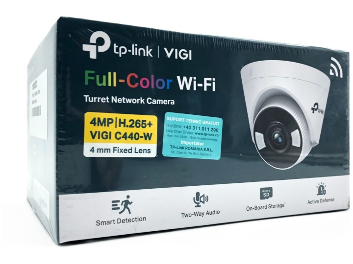 TP-Link VIGI C440-W V1 Network Surveillance Camera 2560 x 1440 in the group HOME, HOUSEHOLD & GARDEN / Alarm & Security / Security cameras / Digital (Network) / Indoor cameras at TP E-commerce Nordic AB (D10535)