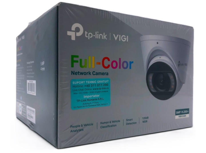 TP-Link VIGI C445 V1 Network Surveillance Camera 2880 x 1620 in the group HOME, HOUSEHOLD & GARDEN / Alarm & Security / Security cameras / Digital (Network) / Indoor cameras at TP E-commerce Nordic AB (D10544)