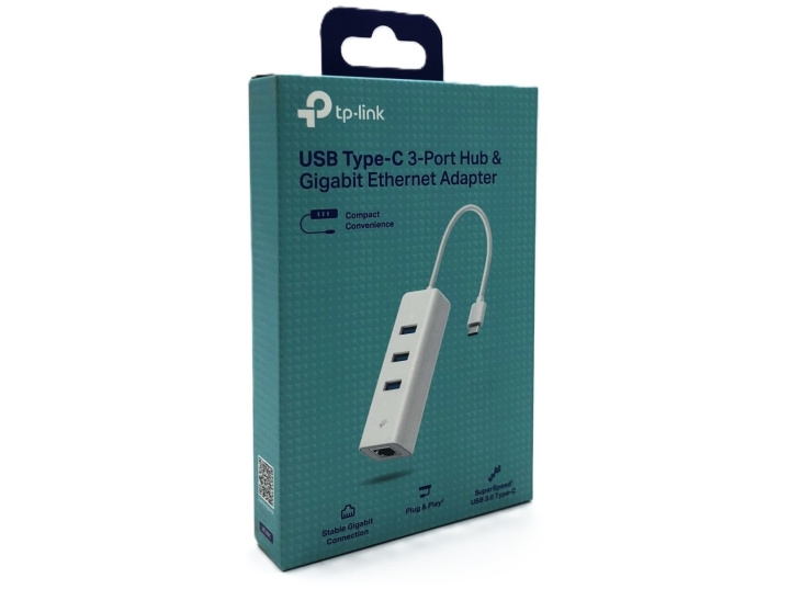 TP-Link UE330C V1 Hub 3 ports USB in the group COMPUTERS & PERIPHERALS / Computer accessories / USB-Hubs at TP E-commerce Nordic AB (D10564)