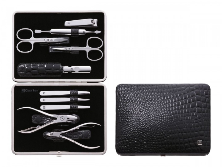 Zwilling Manicure set, Stainless steel, 10 pcs in the group BEAUTY & HEALTH / Manicure / Pedicure / Nail treatment at TP E-commerce Nordic AB (D10571)