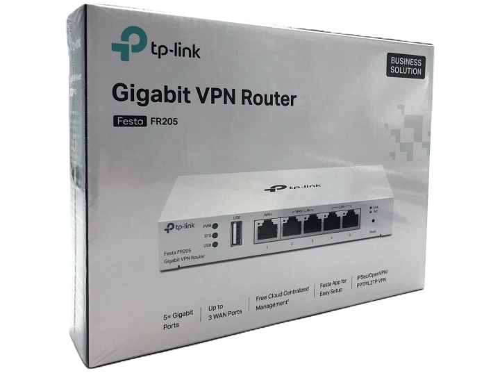 TP-Link Festa FR205 V1.2 Router 4-ports switch in the group COMPUTERS & PERIPHERALS / Network / Routrar at TP E-commerce Nordic AB (D10594)