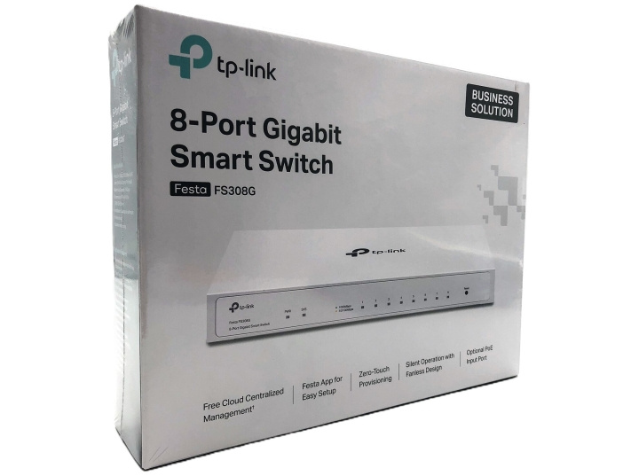 TP-Link Festa FS308G V1 Switch 8-portars Gigabit Ethernet in the group COMPUTERS & PERIPHERALS / Network / Routrar at TP E-commerce Nordic AB (D10599)