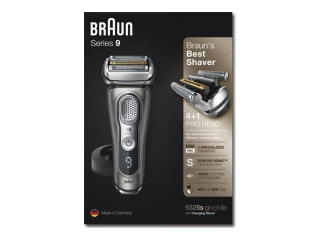 Braun Series 9 9325s shaver in the group BEAUTY & HEALTH / Hair & Styling / Shaving & Trimming / Shavers at TP E-commerce Nordic AB (D10652)