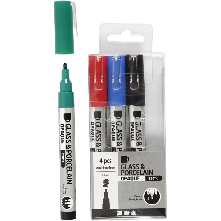 Creative Toys Glass & Porcelain Marker (31336) in the group Sport, leisure & Hobby / Hobby / Paint & Draw / Pencils, crayons & ink at TP E-commerce Nordic AB (D10697)