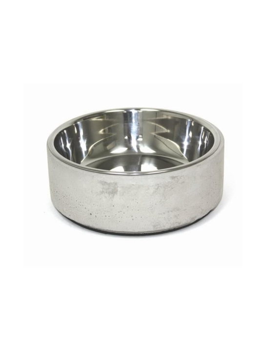 Be One Breed Food & Water Bowl - 1400ml - Concrete (66257821192) in the group HOME, HOUSEHOLD & GARDEN / Pet Accessories / Dog at TP E-commerce Nordic AB (D10698)