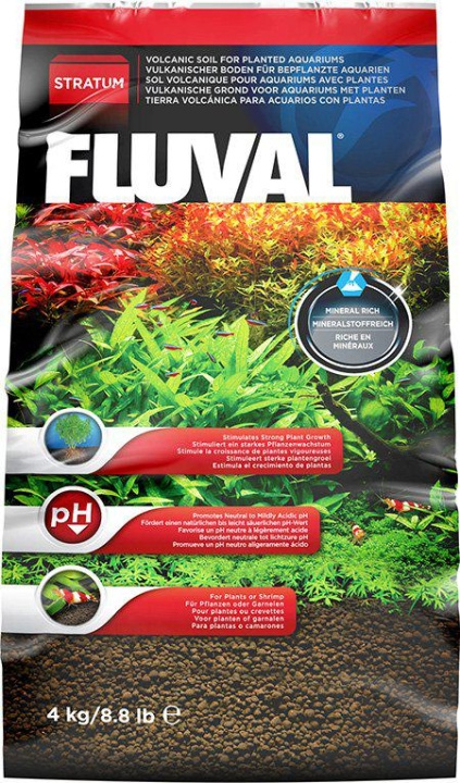 Fluval Plant & Shrimp Stratum 4Kg - (136.0015) in the group HOME, HOUSEHOLD & GARDEN / Pet Accessories / Aquarium accessories at TP E-commerce Nordic AB (D10730)