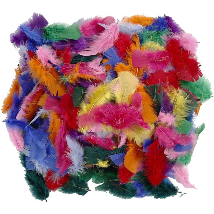 Creative Toys Feathers 50 g. (51661) in the group TOYS, KIDS & BABY PRODUCTS / Toys / Crafts at TP E-commerce Nordic AB (D10773)