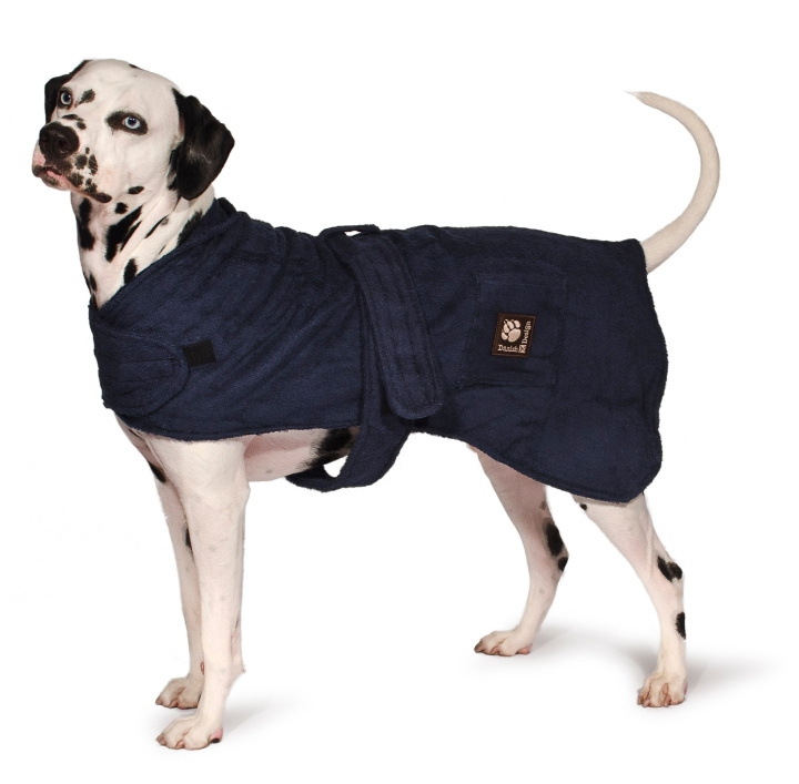 Danish design Dog bath robe navy 30cm - (D11330) in the group HOME, HOUSEHOLD & GARDEN / Pet Accessories / Dog at TP E-commerce Nordic AB (D10795)